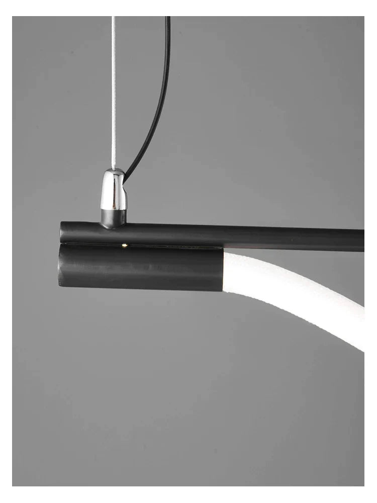 Gold Modern LED Chandelier 120cm Tricolor Light