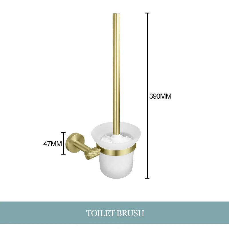 Gold Bathroom Hardware Set