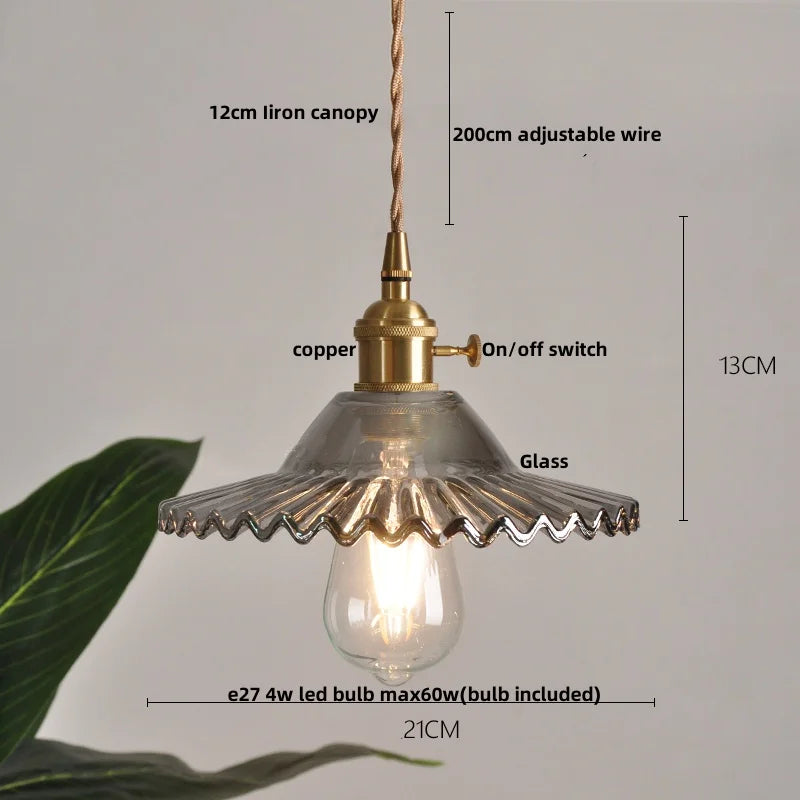 Green Nordic Pendant Light Scandinavian Kitchen