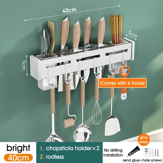 Metal Wall Knife Rack