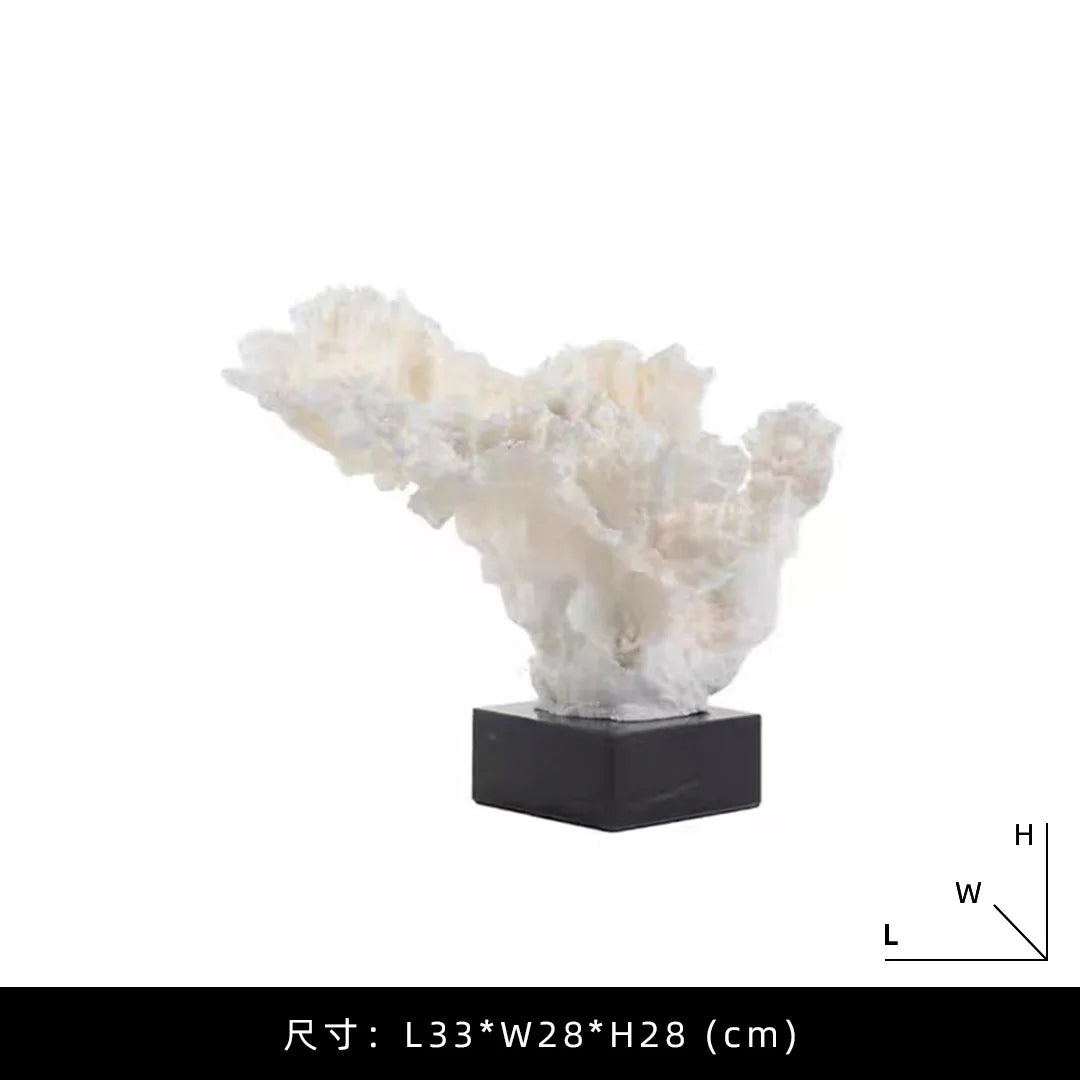 DecorBites™ Coral Tree Resin Sculpture Home Decor Figurine & Handicrafts