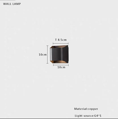 DecorBites™ Adjustable LED Swing Arm Wall Sconce in Red/Black - Modern Lighting