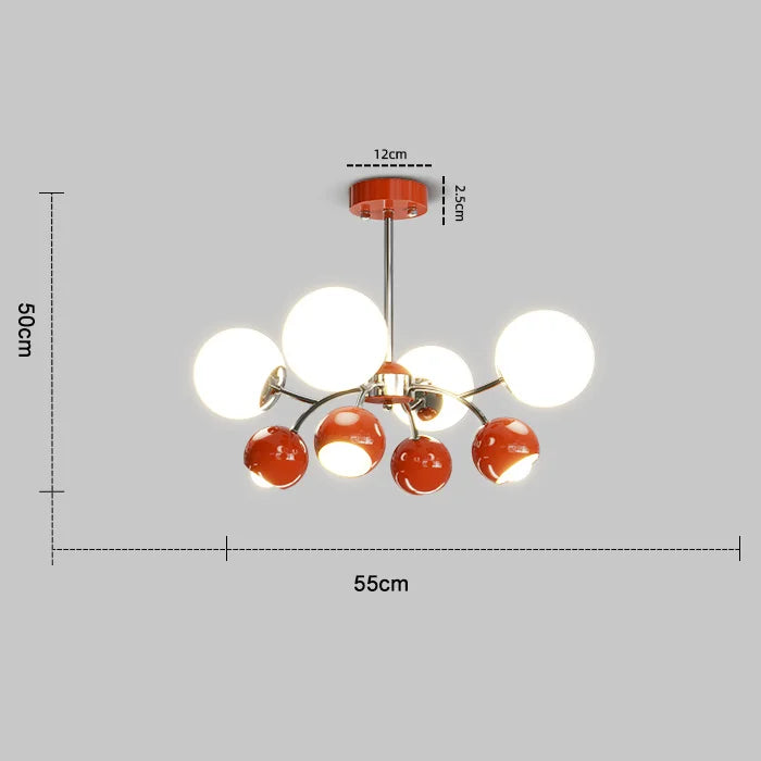DecorBites™ French Cream Living Room Pendant Lamp Magic Bean Restaurant Bauhaus Medieval Bedroom