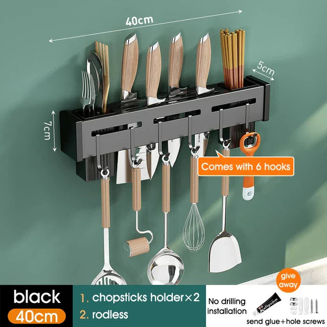 Metal Wall Knife Rack