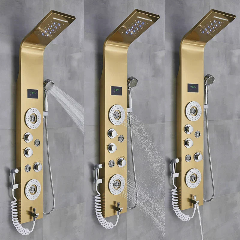 Blue LED Shower System