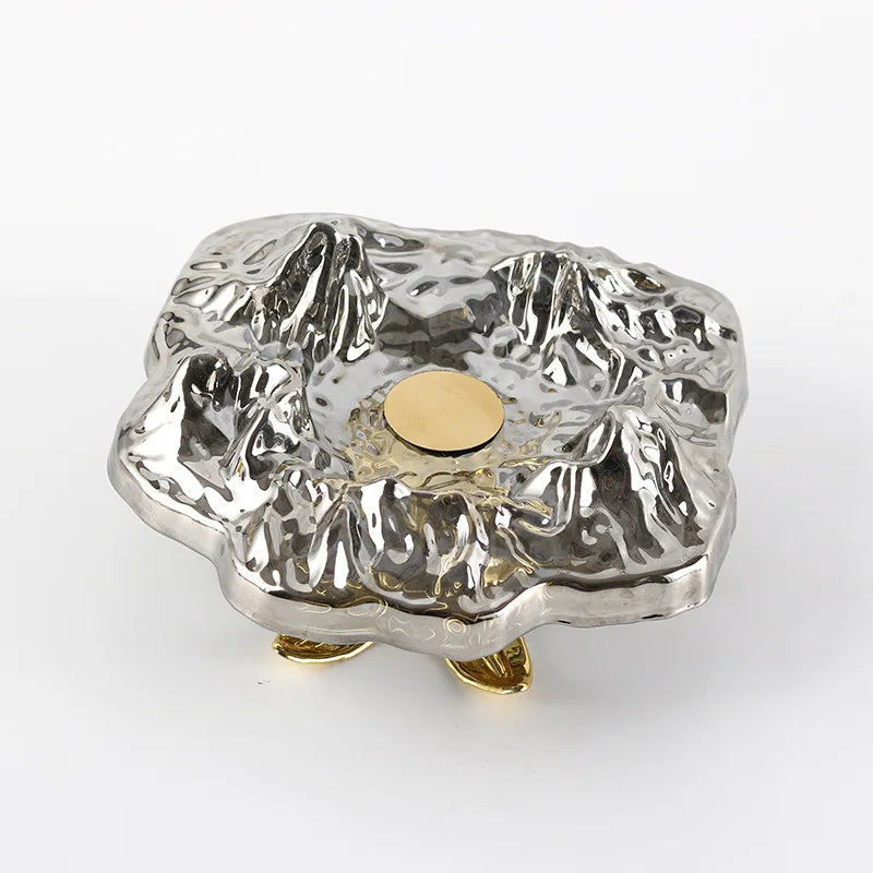 Glass High-Leg Tray