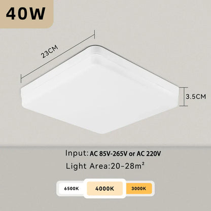 DecorBites™ LED Ceiling Light Bathroom Chandelier Panel Fixture for Home Decor Lighting
