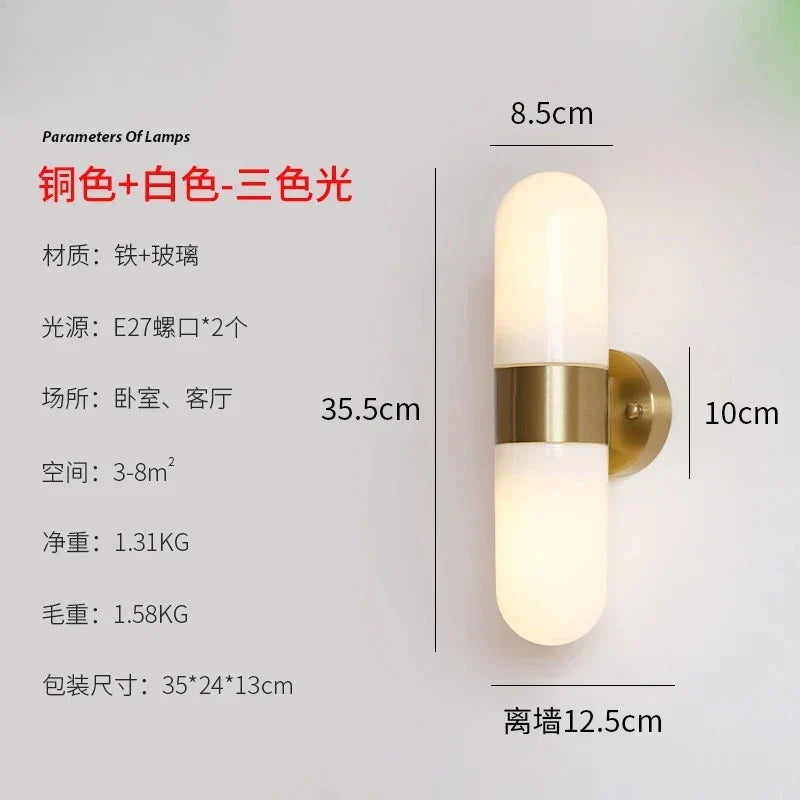 DecorBites™ LED Vanity Mirror Light for Bathroom Hallway Bedroom Restroom Washbasin