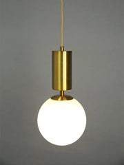 Gold Ball LED Ceiling Chandelier