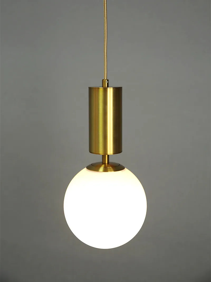 Gold Ball LED Ceiling Chandelier