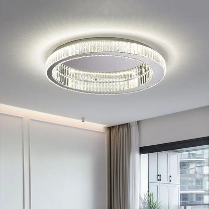 DecorBites™ Crystal Round Ceiling Lamp for Modern Minimalist Indoor Lighting décor