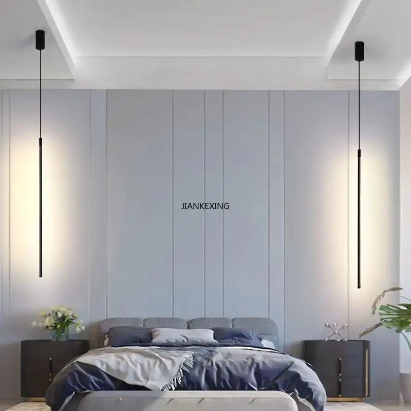 Nordic LED Line Chandelier