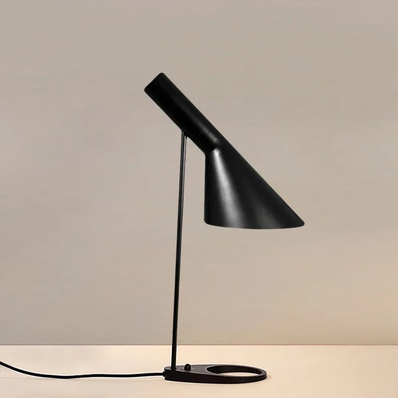DecorBites™ Industrial Iron Table Lamp for Bedroom Decor and Lighting