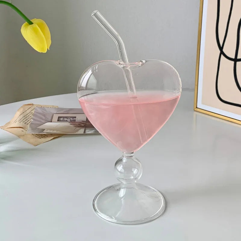 DecorBites™ Globe Shape Wine Glasses Set for Home Bar Parties and Events