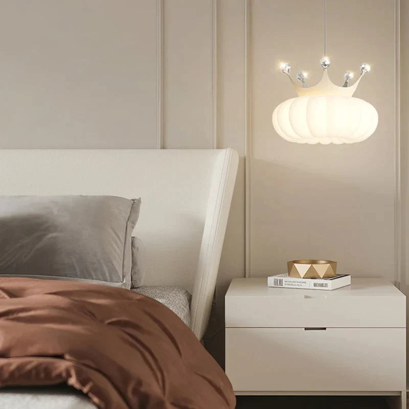 Gold Cloud Pendant Light For Childrens Room