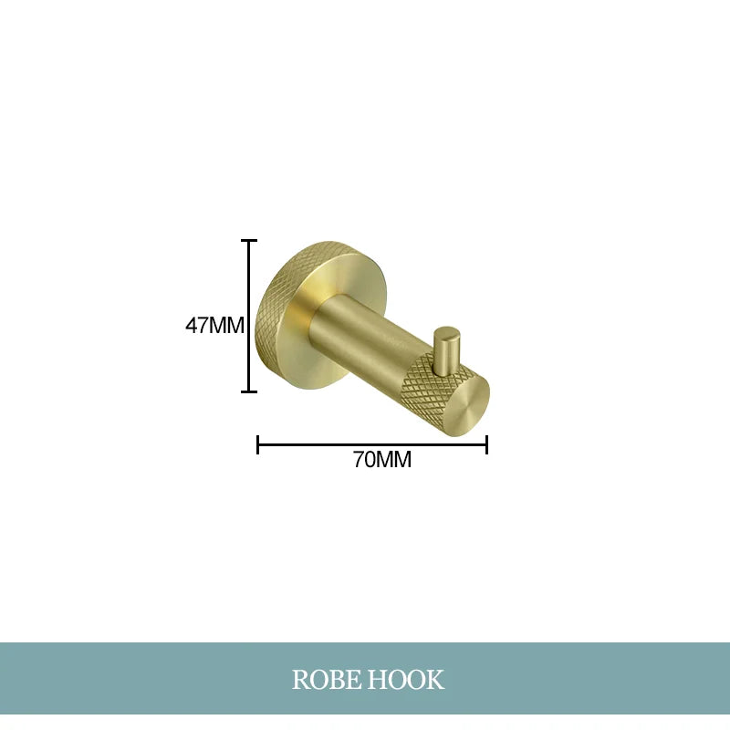 Gold Bathroom Hardware Set