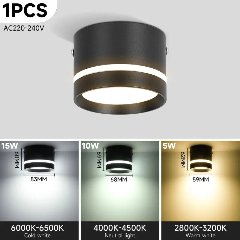 Aluminum LED Downlight Chandelier