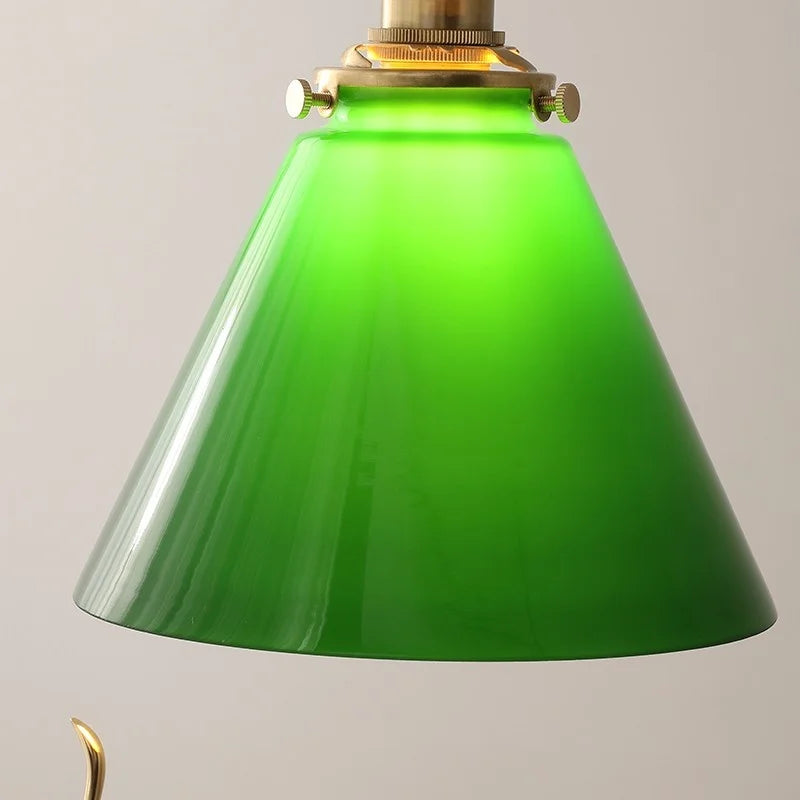Green Adjustable Pendant Light