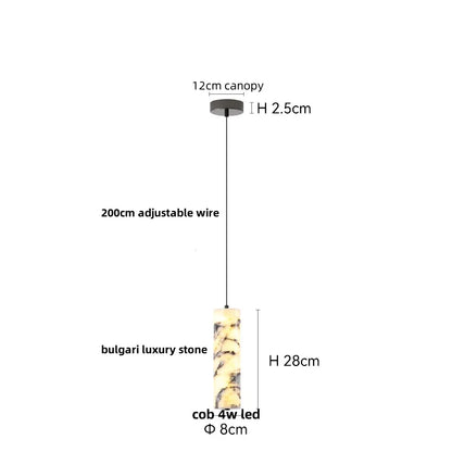 DecorBites™ LED Pendant Lamp Adjustable Wire Globe Hanging Light Fixtures