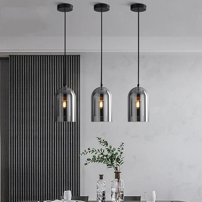 DecorBites™ Double Glass Wall Art Light - Luxury Nordic Style for Bedroom and Aisle Decor