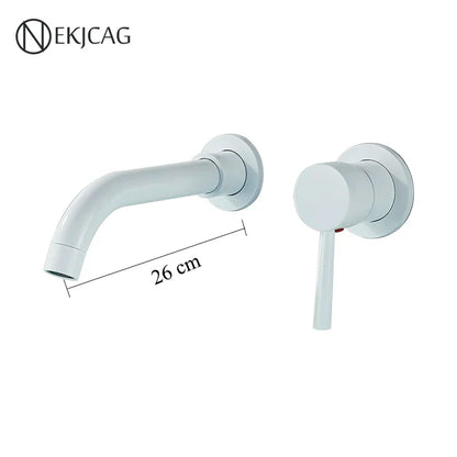 DecorBites™ Gold Basin Faucet: Single Handle, Hot & Cold Water, Matte Black Finish