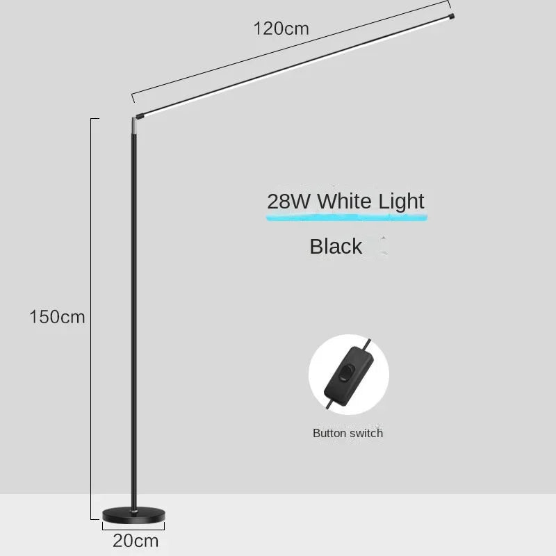 Aluminum Minimalist Floor Lamp