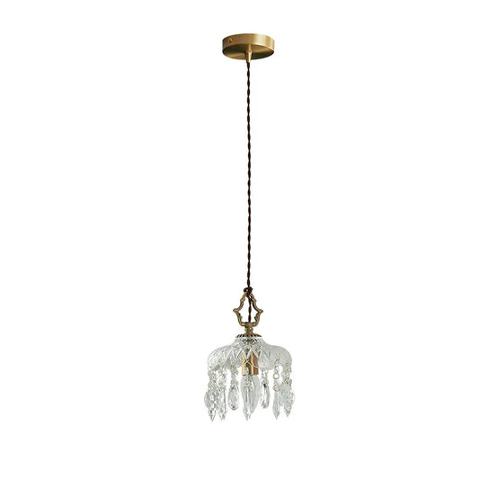 DecorBites™ Crystal LED Ceiling Light - Modern Style for Bedroom, Living, Dining Room