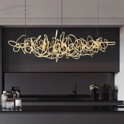 DecorBites™ LED Pendant Chandeliers for Modern Living & Dining Room Lighting