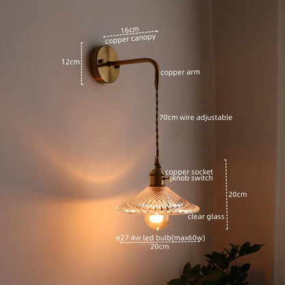 DecorBites™ LED Wall Lamps: Nordic Modern Style for Bedroom, Bathroom, Restaurant with Pull Chain Switch