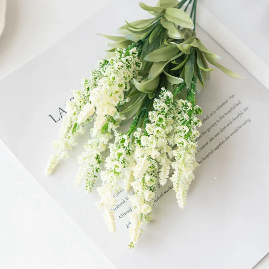 Lavender Foam Flower Bouquet