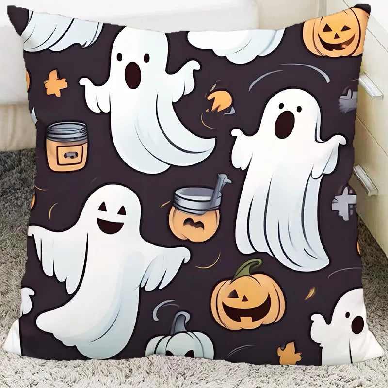 Plush Halloween Cartoon Pillow