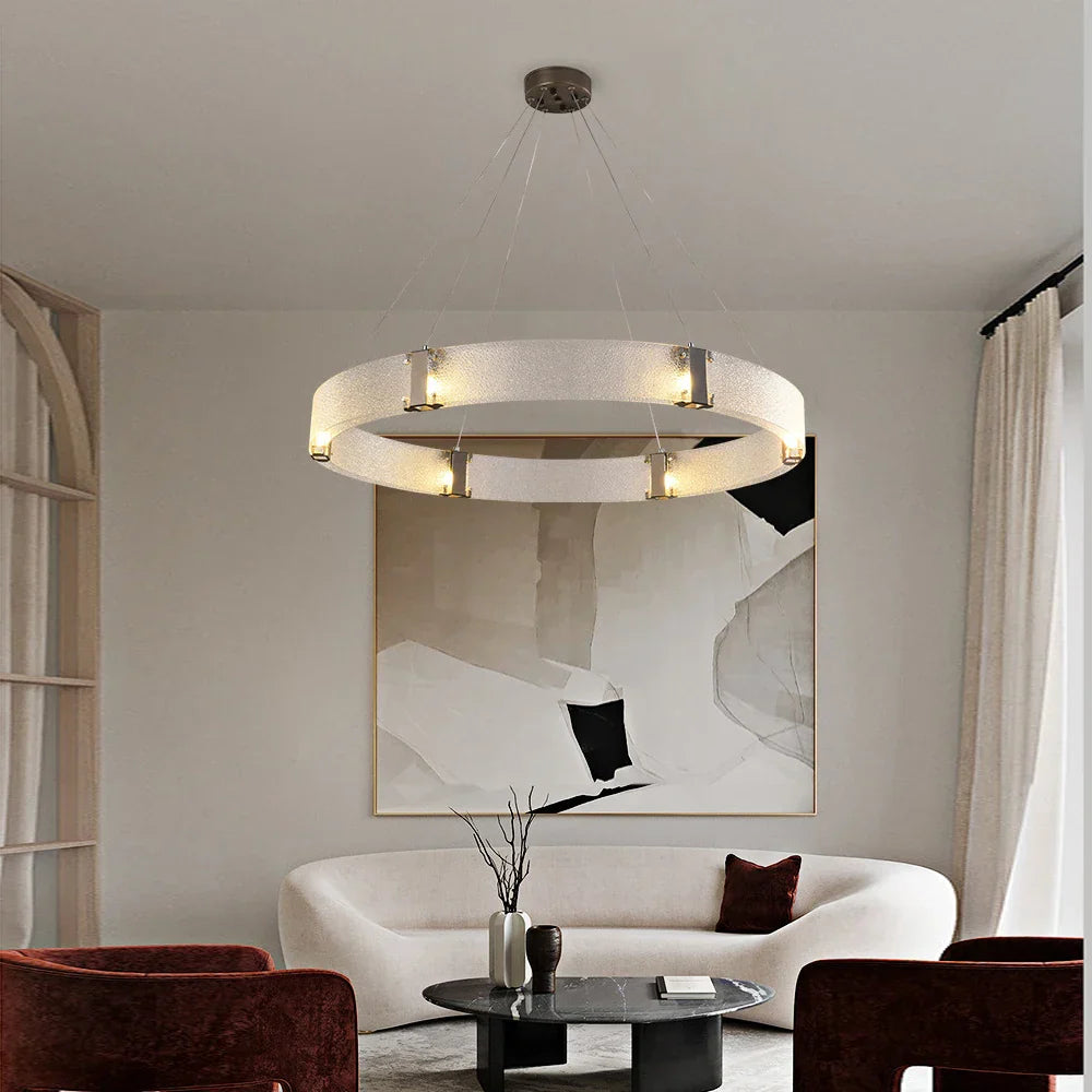 Gold Luxe LED Chandelier