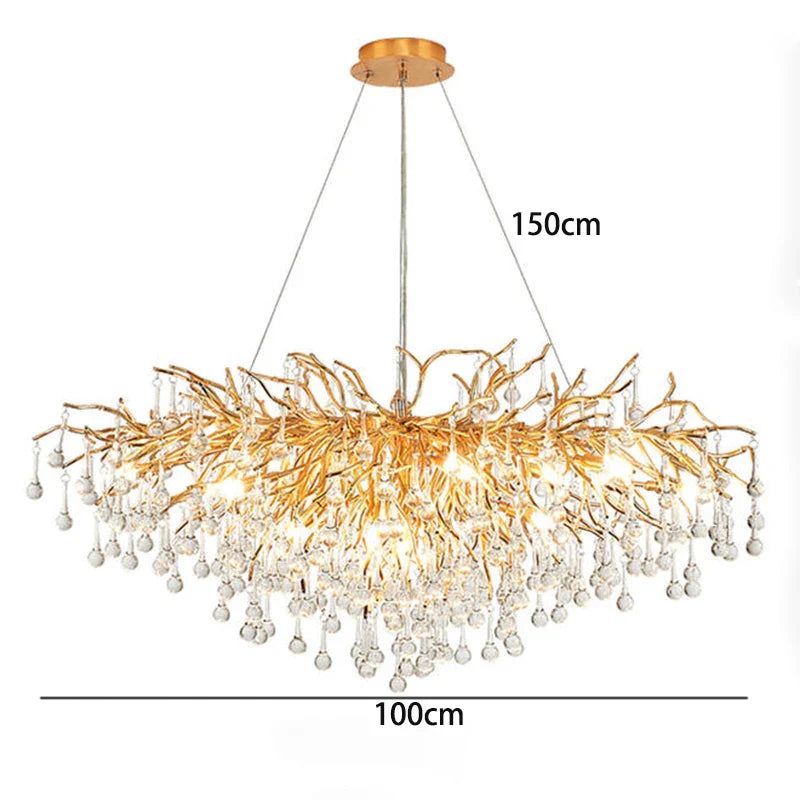 DecorBites™ LED Pendant Chandeliers Modern Home Decor Indoor Lighting Living Room Dining Room