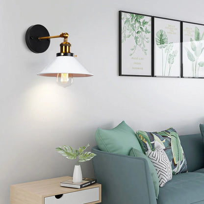 DecorBites™ Industrial Retro Loft Wall Sconce E27 Bedside Lights Fixtures for Living Room