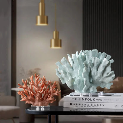 DecorBites™ Coral Reef Simulation Ornaments, Artificial Ocean Decor for Home Accessories