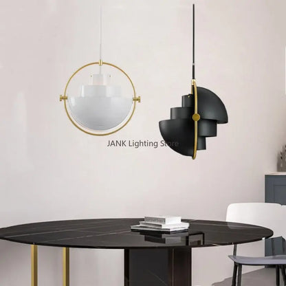 DecorBites™ Iron Deformable Pendant Lamp for Home Decor LED Lighting