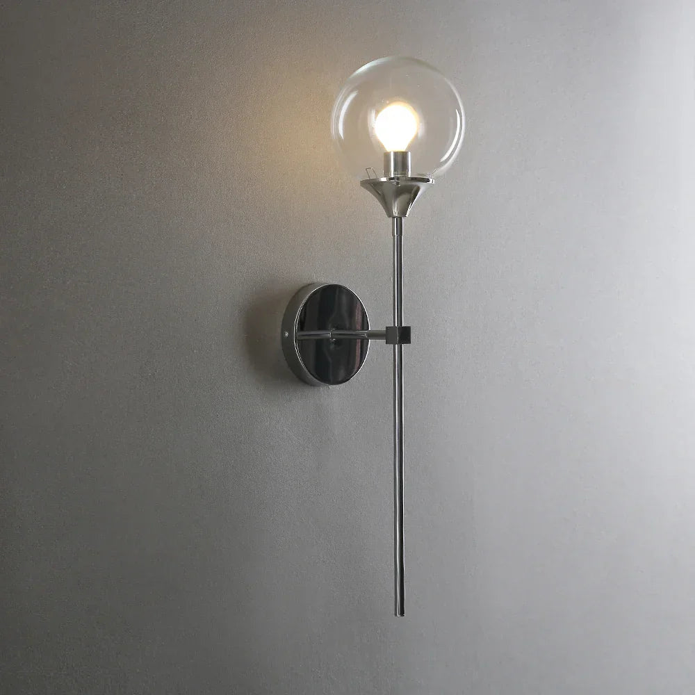 DecorBites™ Gold Glass Wall Lamp LED Indoor Light for Kitchen & Bathroom