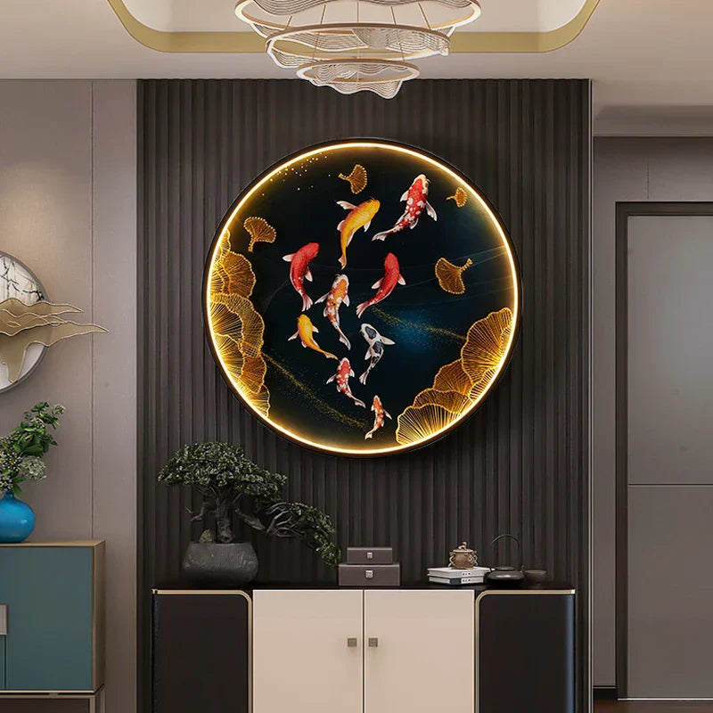 LED Fishes Wall Sconce