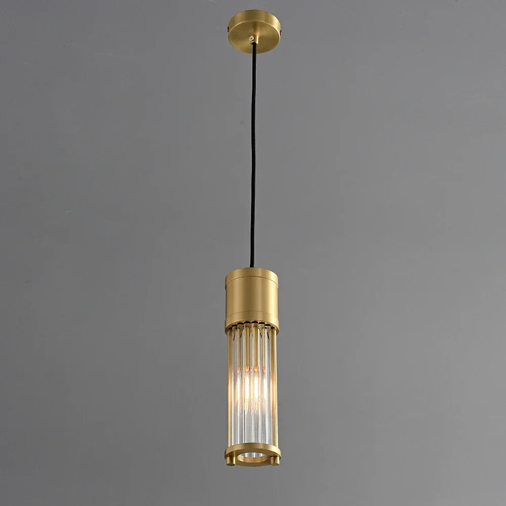 DecorBites™ Glass Shade Pendant Lights for Kitchen Island - Adjustable Ceiling Chandeliers for Dining Room
