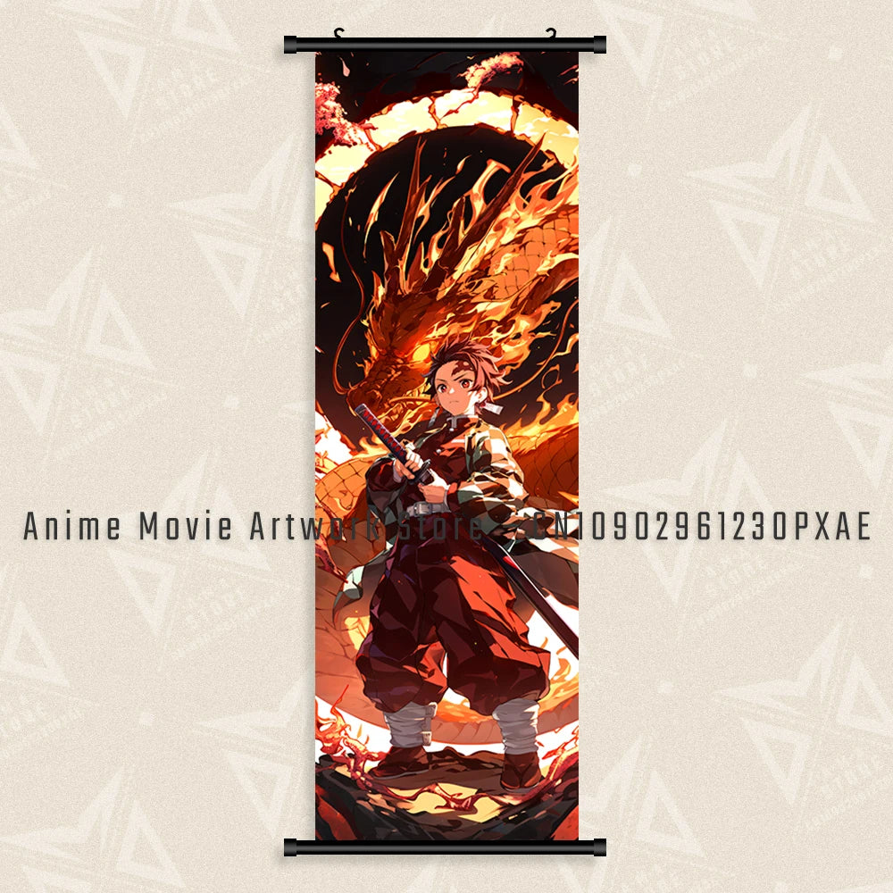 Anime Poster Canvas Wall Art Decor