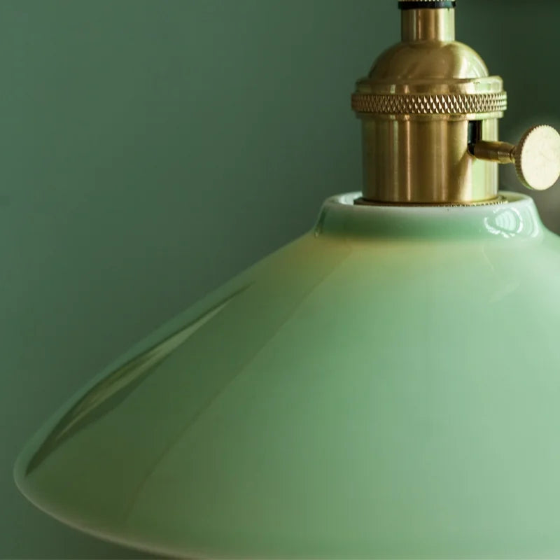 Green Ceramic Pendant Light