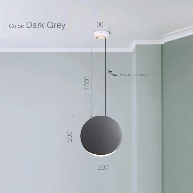 DecorBites™ Crescent Moon Chandelier for Dining Room, Coffee Shop, Kitchen Island, and Bar