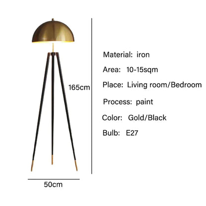 DecorBites™ Coyote Tripod Floor Lamp: Modern Stylish Standing Light for Home Decor