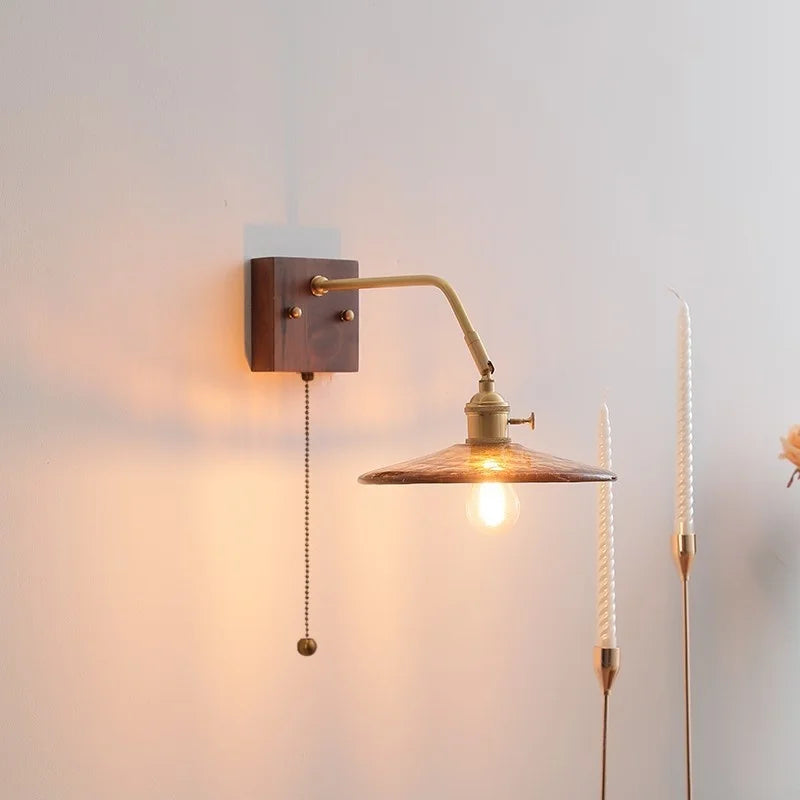 DecorBites™ LED Wall Sconce Pull Chain Switch Modern Style Light Fixtures