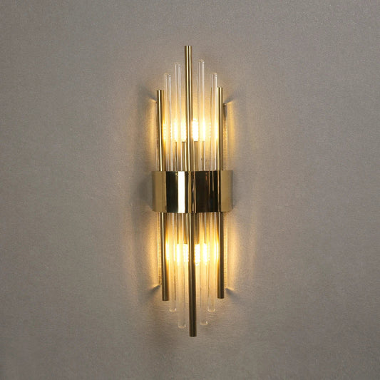 DecorBites™ Crystal Wall Lamp: Elegant Decor for Living Room, Bedroom, or Bedside Fixtures