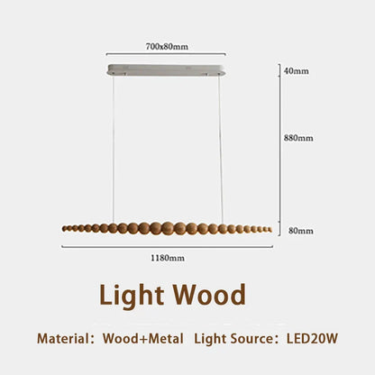 DecorBites™ LED Linear Pendant Lights for Kitchen Dining Living Room Office