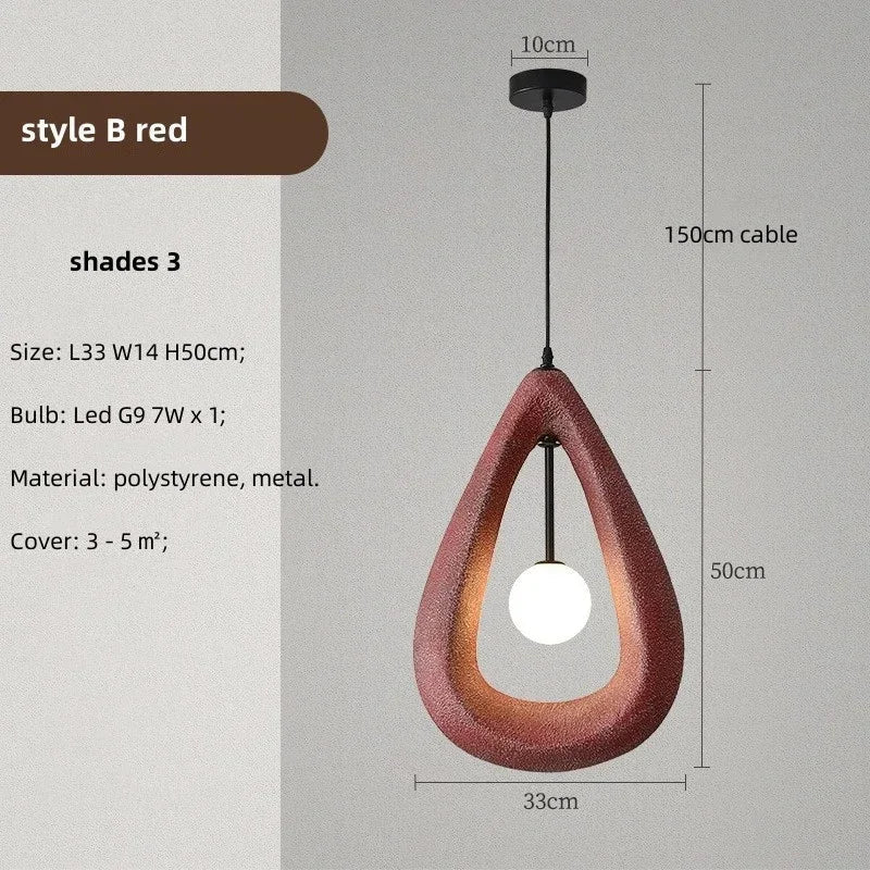 Chrome Nordic Pendant Light Gray Shade Dining