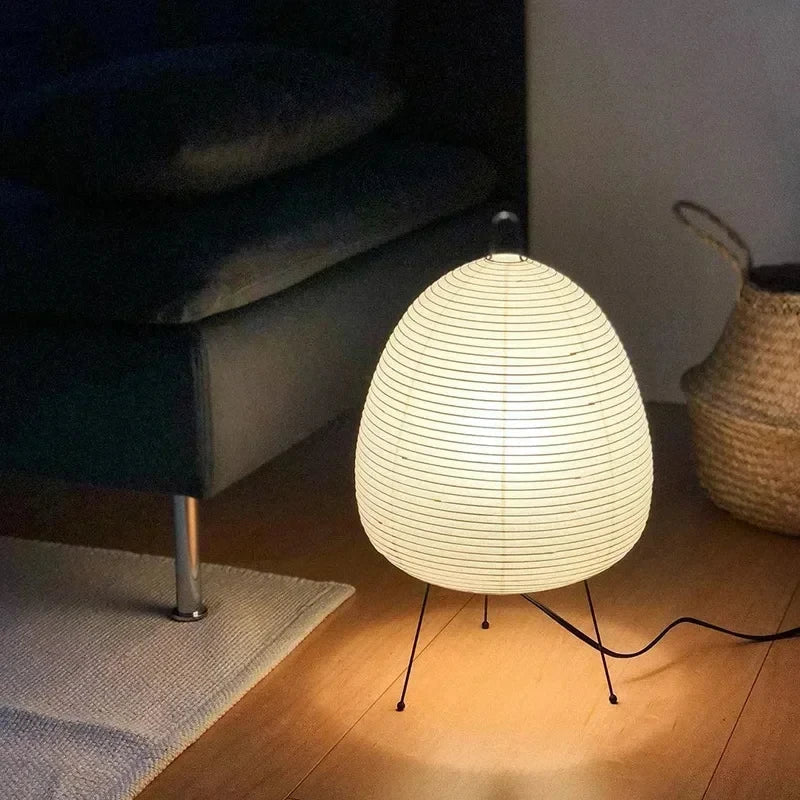 LED Rice Paper Table Lamp