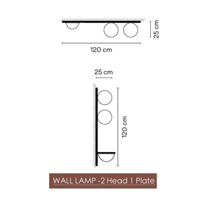 DecorBites™ LED Art Deco Wall Lights: Modern, Creative Plant Design for Home Living Room Bedroom