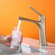 Chrome Black Sink Faucet